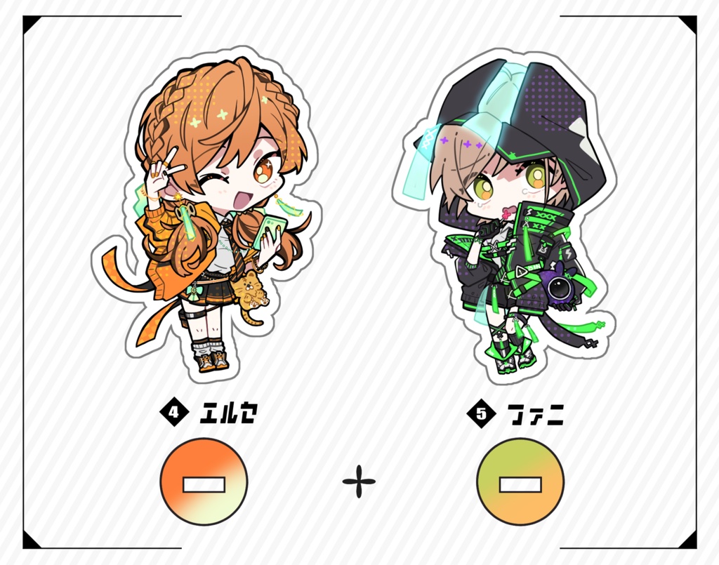 デフォルメアクリルスタンドvol.2