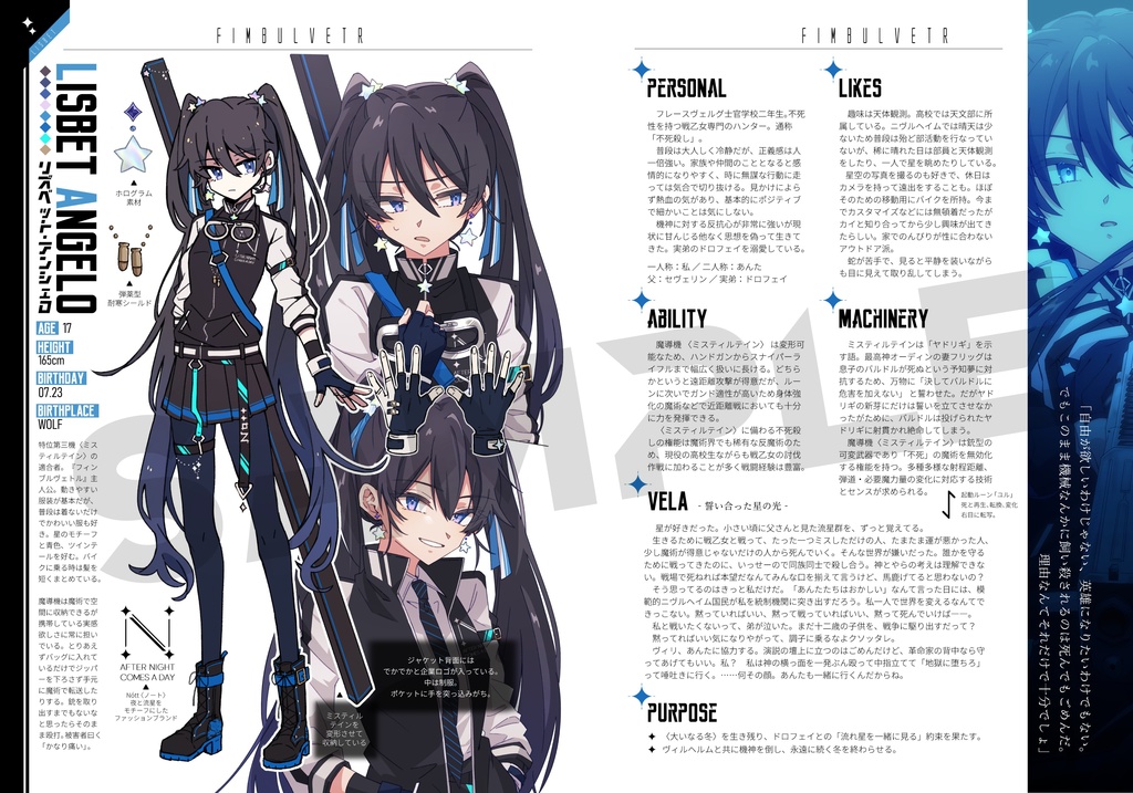 Fimbulvetr Official Art Book -Stargazer Codex-