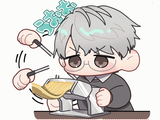 永遠に製麺するアクスタ