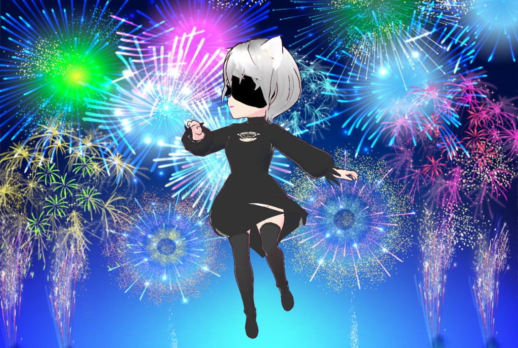 ネコミミ　２B？ミニ