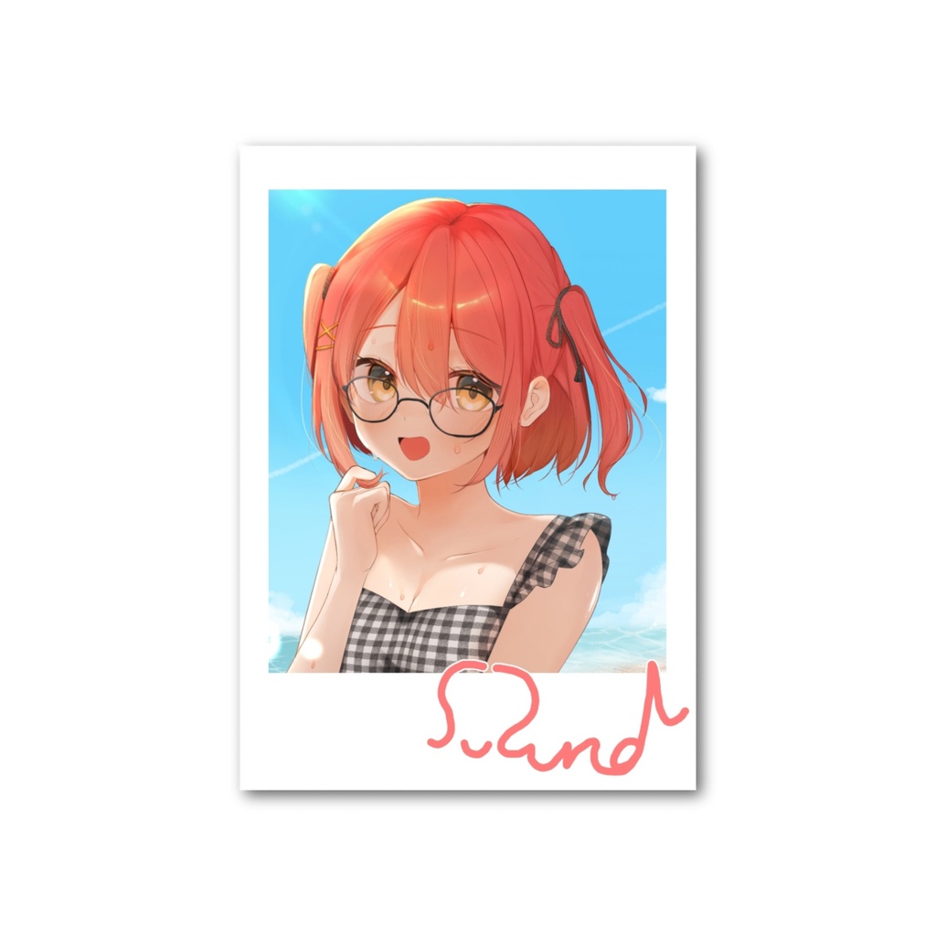 【お誕生日2026グッズ】真夏の海辺チェキ