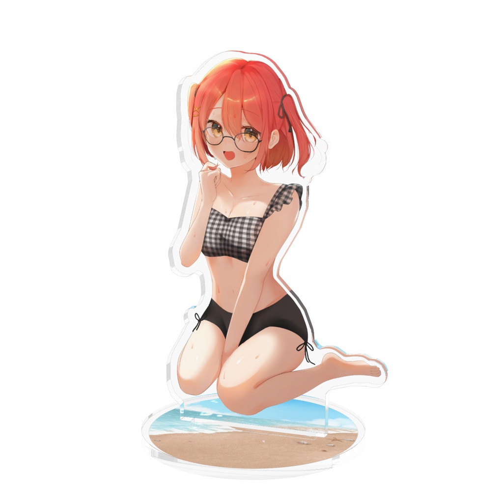【お誕生日2026グッズ】真夏の海辺アクリルフィギュア