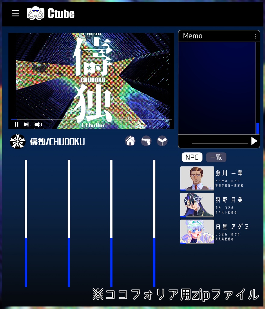 クトゥルフ神話TRPG「儔独」SPLL:E119048 - MUGWORT - BOOTH
