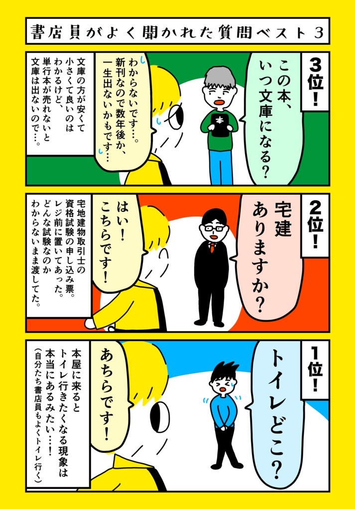 本屋バイトの話