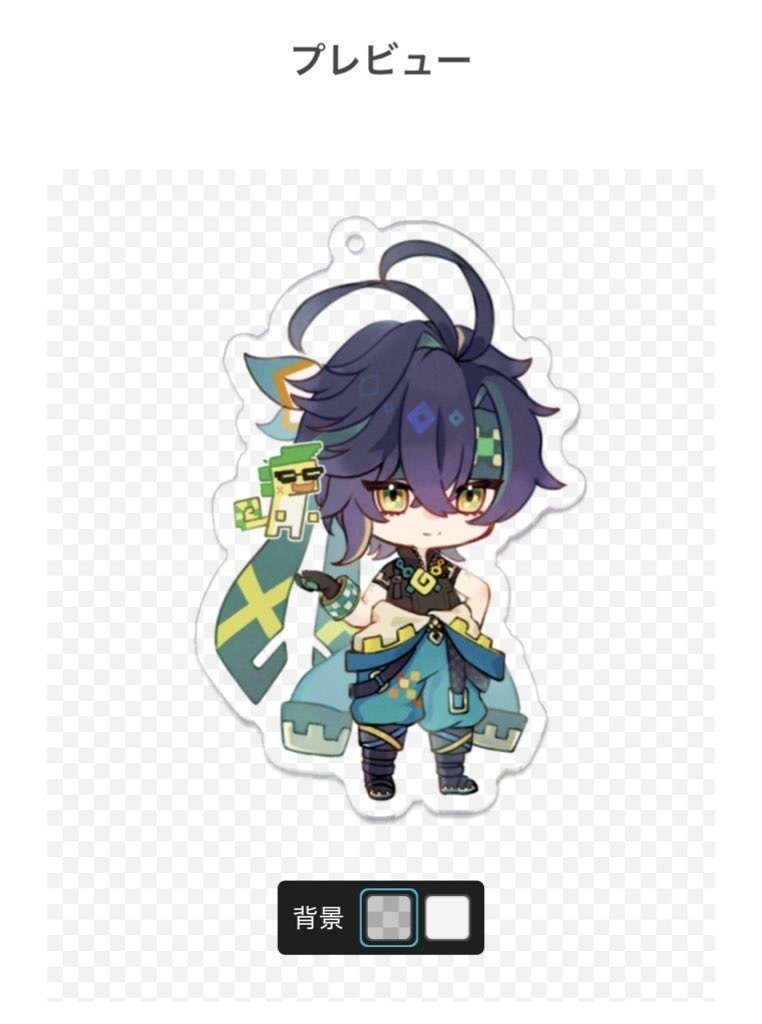 キィニチアクリルキーホルダー