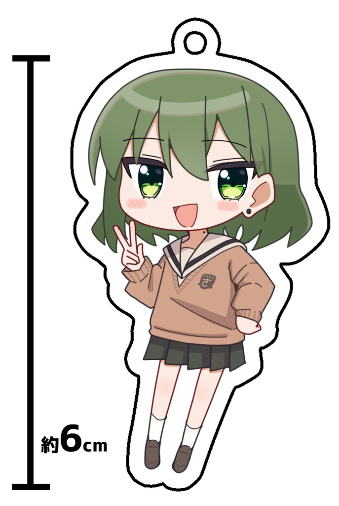 佐々木次子アクリルキーホルダー