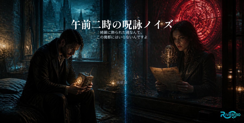『午前二時の呪詠ノイズ』表紙付きPDF版
