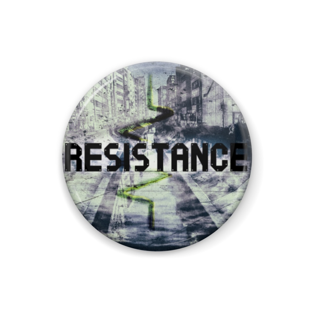 Resistance缶バッチ