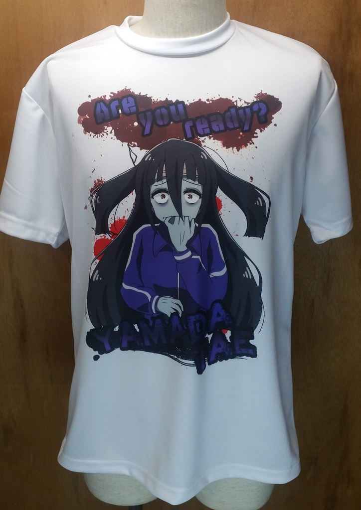 ゾンビランドサガ同人Tシャツ たえ ゾンビモード