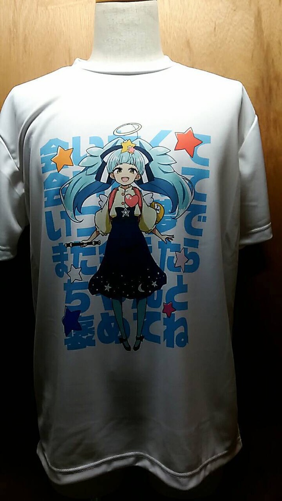 ゾンビランドサガ同人Tシャツ　リリィ　サークル　白黒ぱんだ