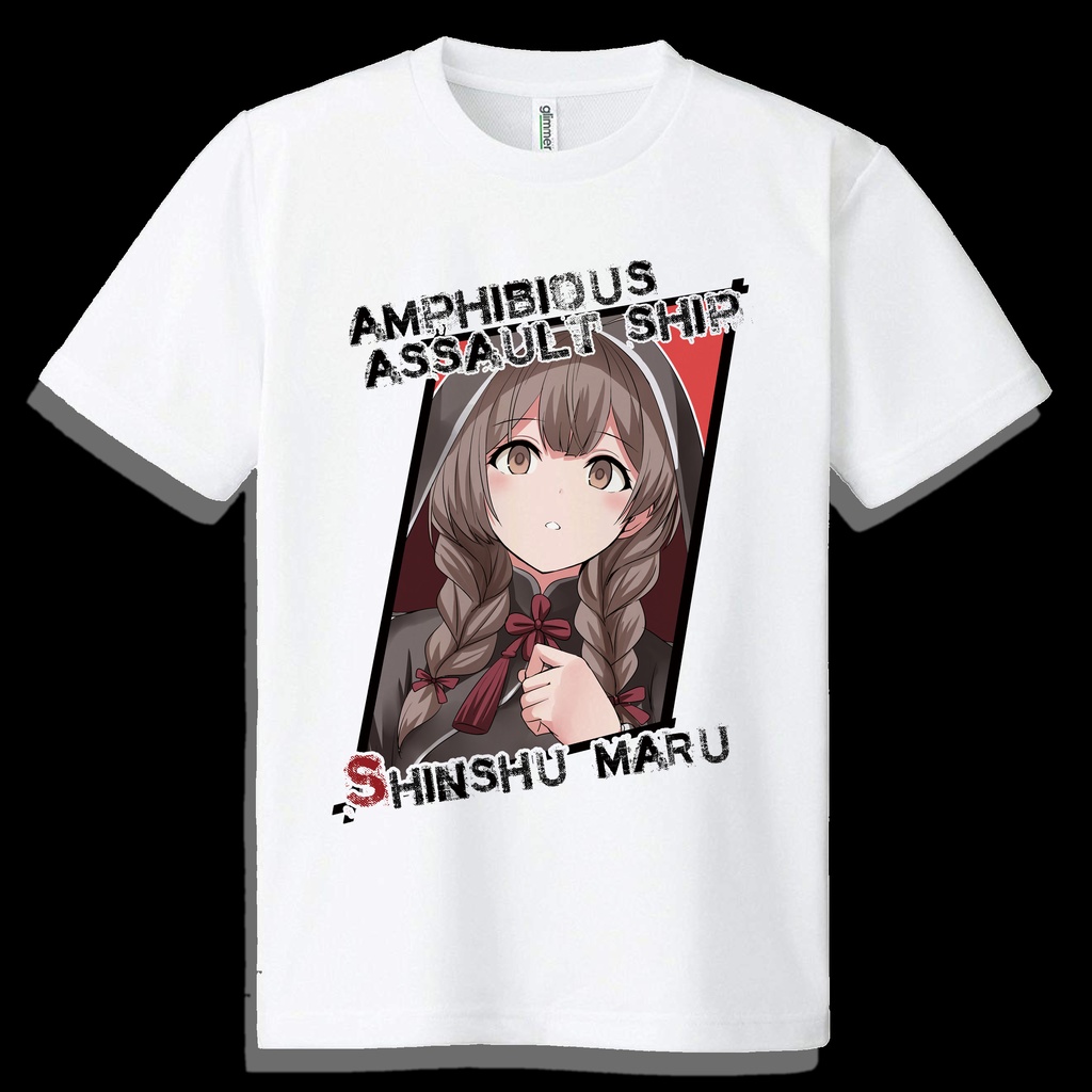 ドライメッシュTシャツ　神州丸