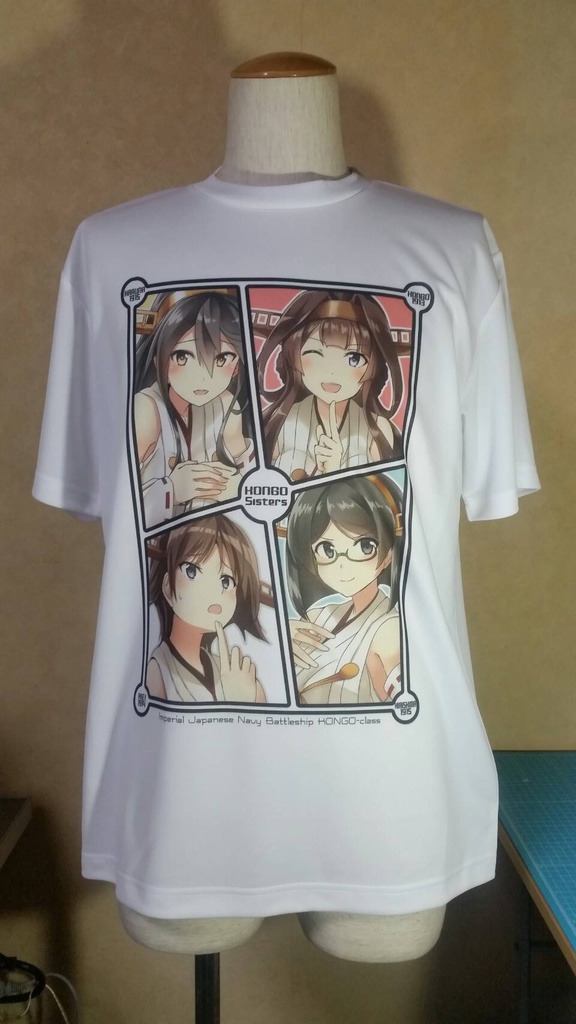 Tシャツ ドライメッシュ 金剛四姉妹