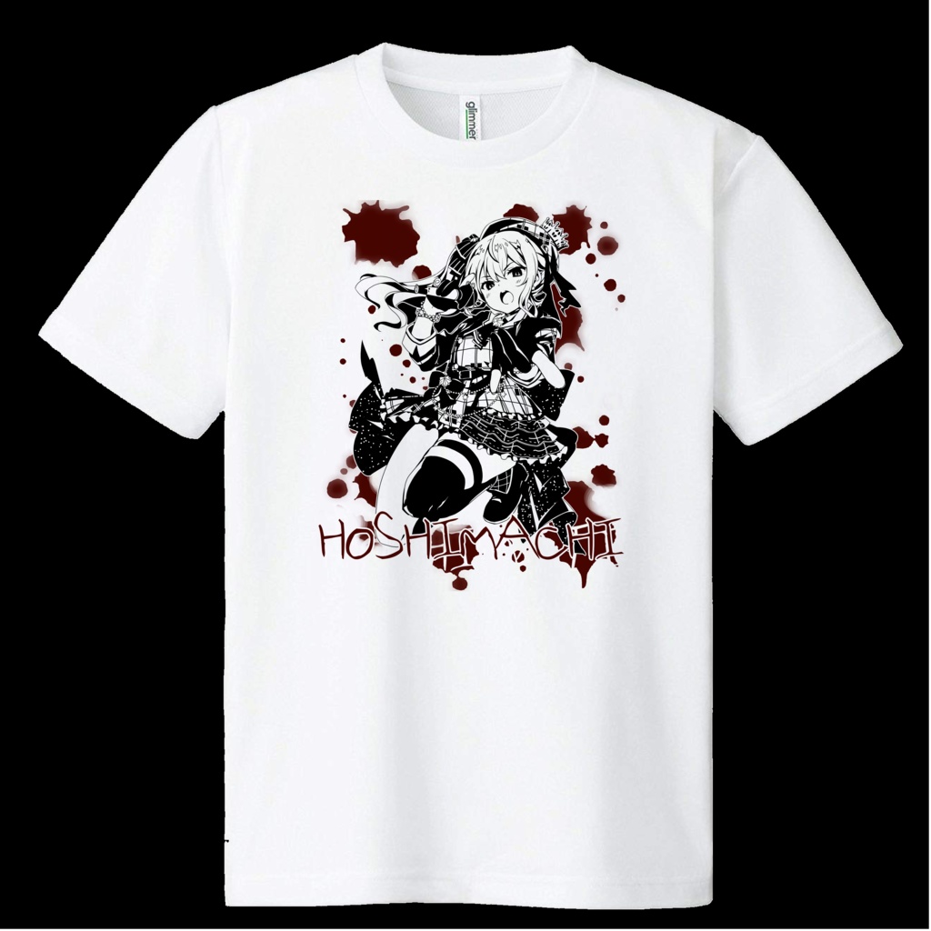 【非公式】サイコパス星街すいせいドライメッシュTシャツ【ホロライブ】