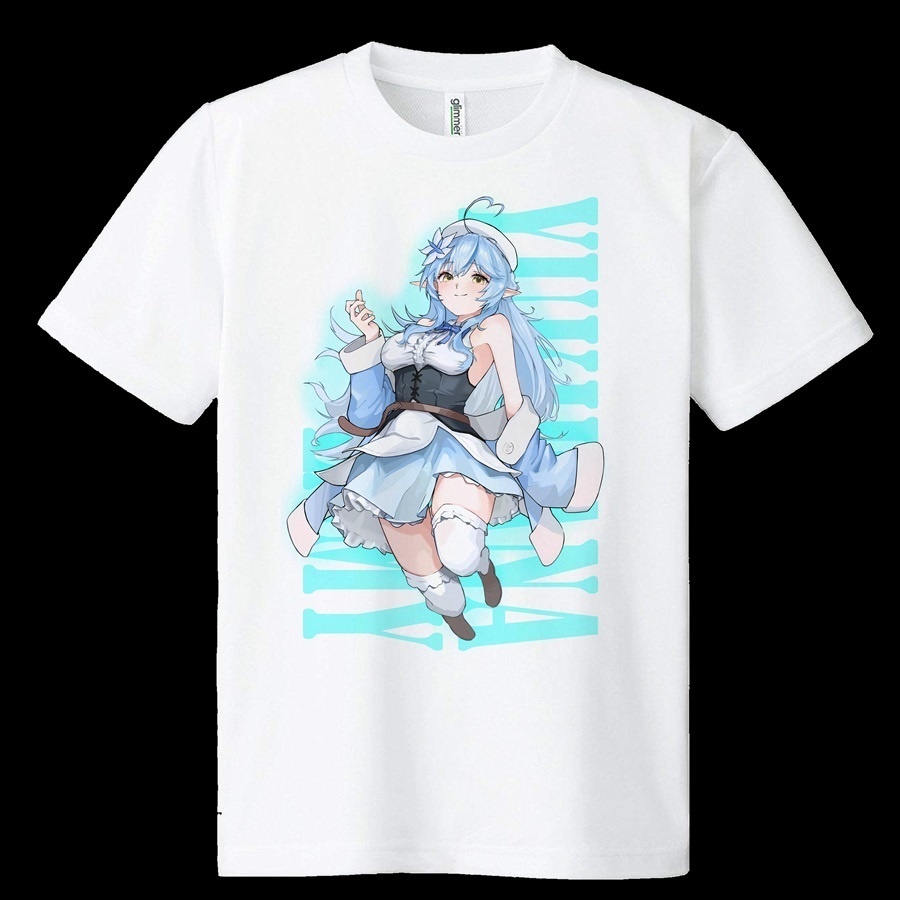 【非公式】雪花ラミィドライメッシュTシャツ104【ホロライブ】