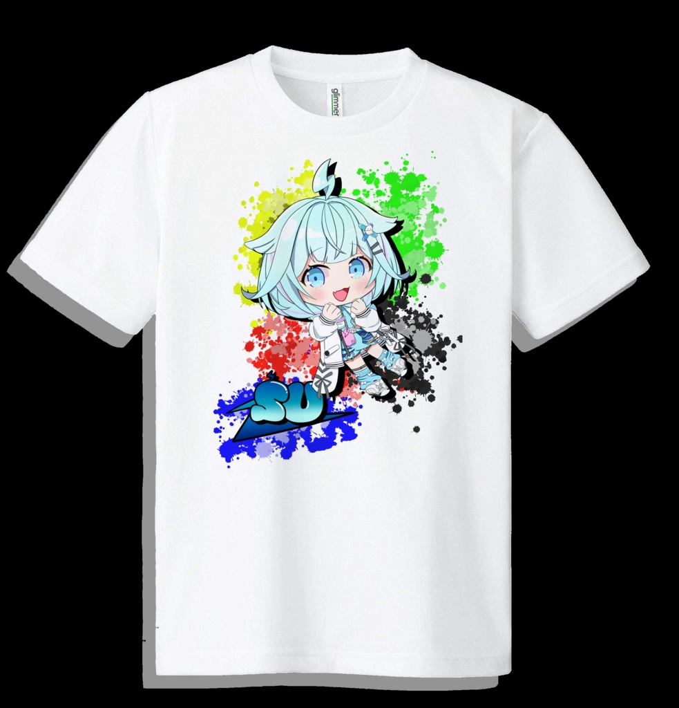 【非公式】SD水宮枢ドライメッシュTシャツ【ホロライブ】