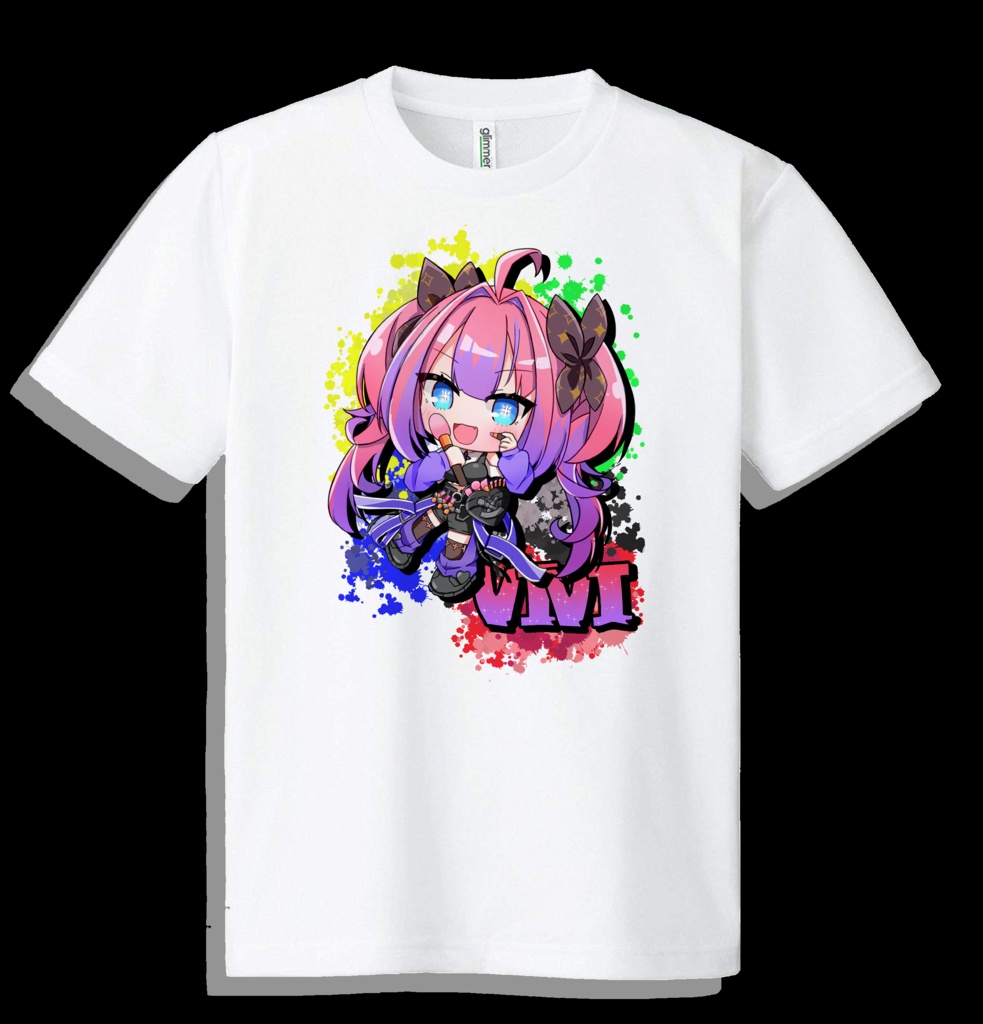 【非公式】SD綺々羅々ヴィヴィドライメッシュTシャツ【ホロライブ】