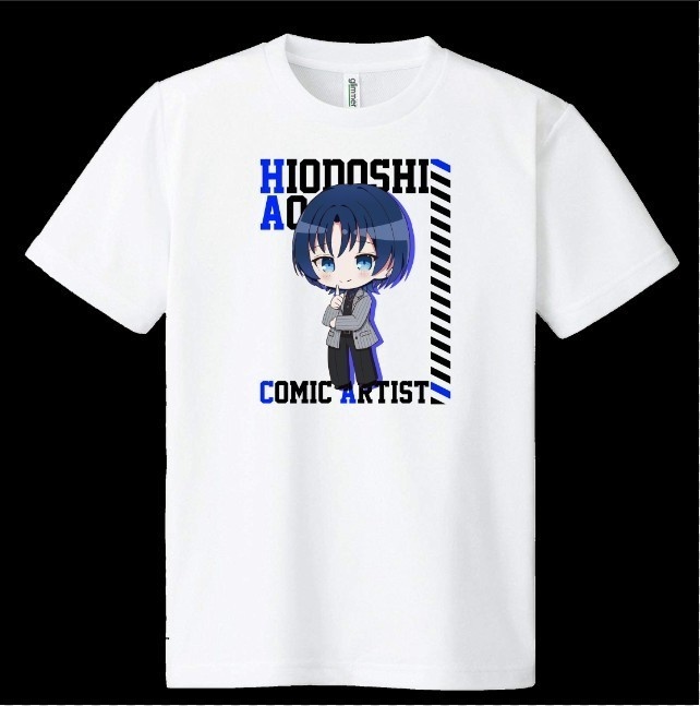 【非公式】SD火威青ドライメッシュTシャツ【ホロライブ】