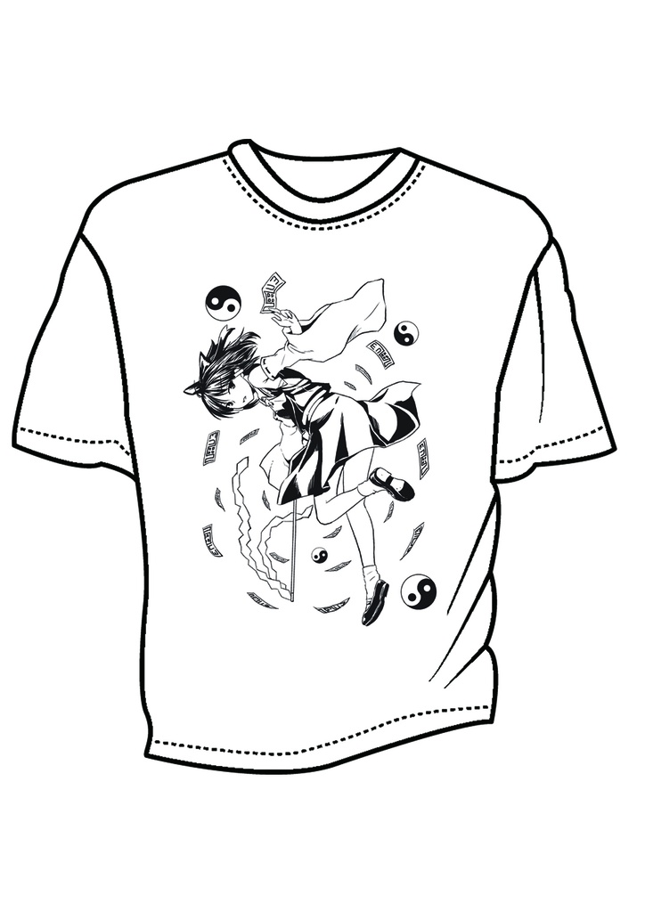 博麗　霊夢　ドライメッシュTシャツ