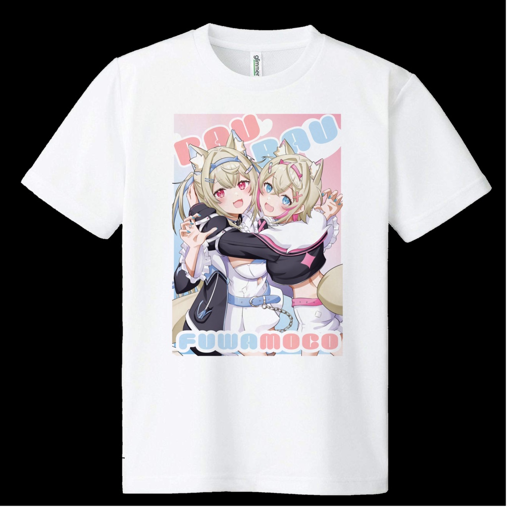 【非公式】フワモコドライメッシュTシャツ【ホロライブ】