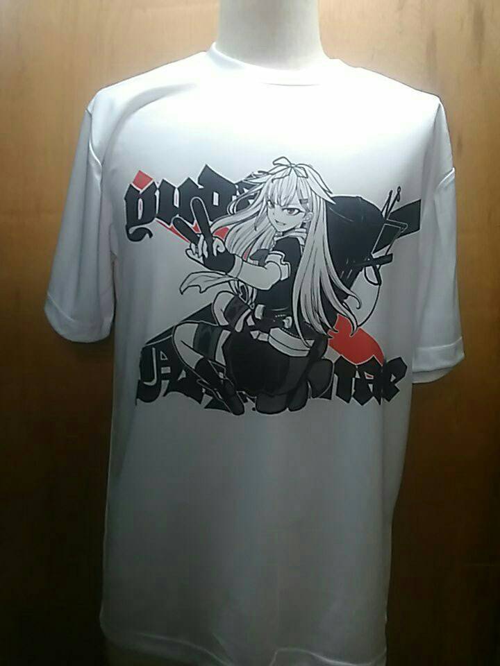 白露型駆逐艦夕立　ドライメッシュTシャツ