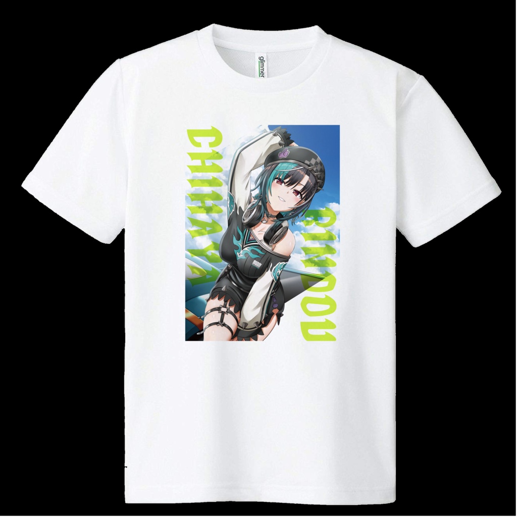 【非公式】輪堂千速ドライメッシュTシャツ【ホロライブ】