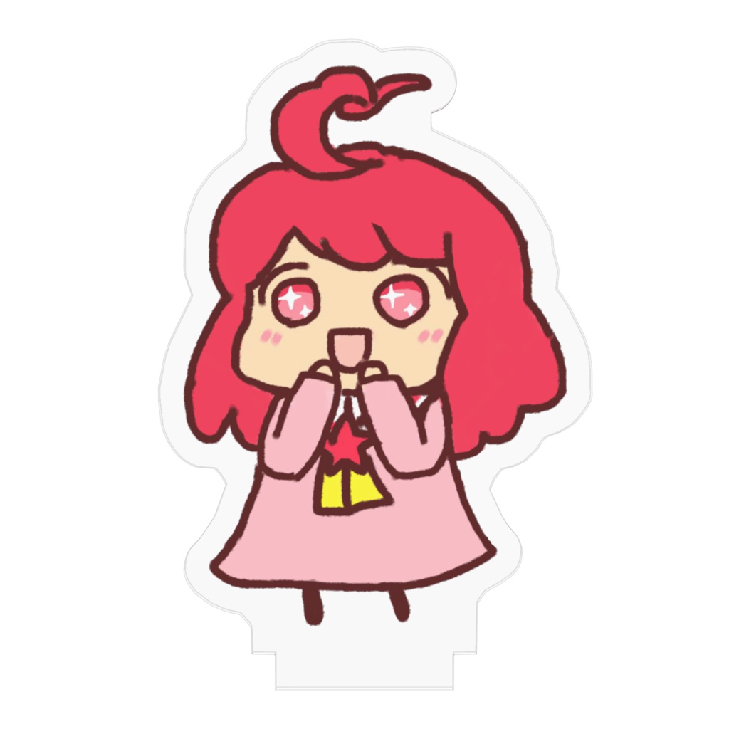 さんごのアクリルフィギュア