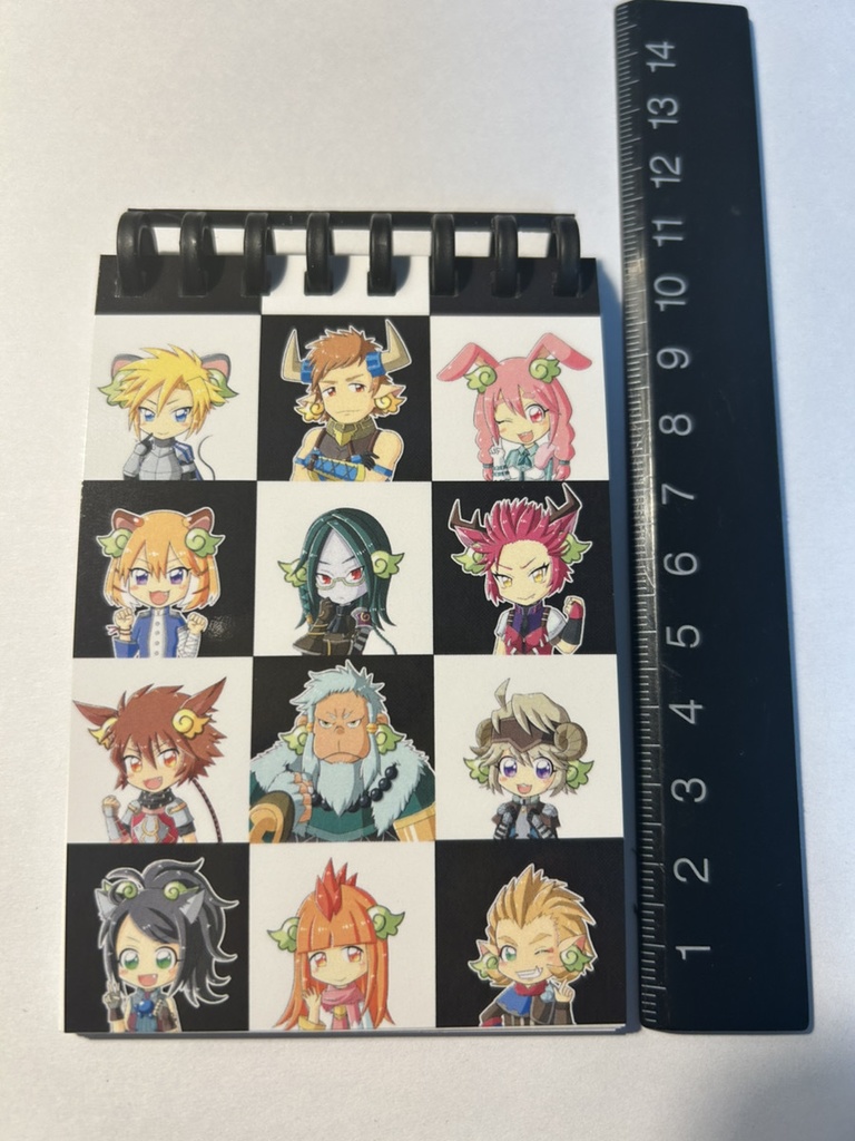 十二獣グッズ各種【ライフメモ・メモ帳・シール】