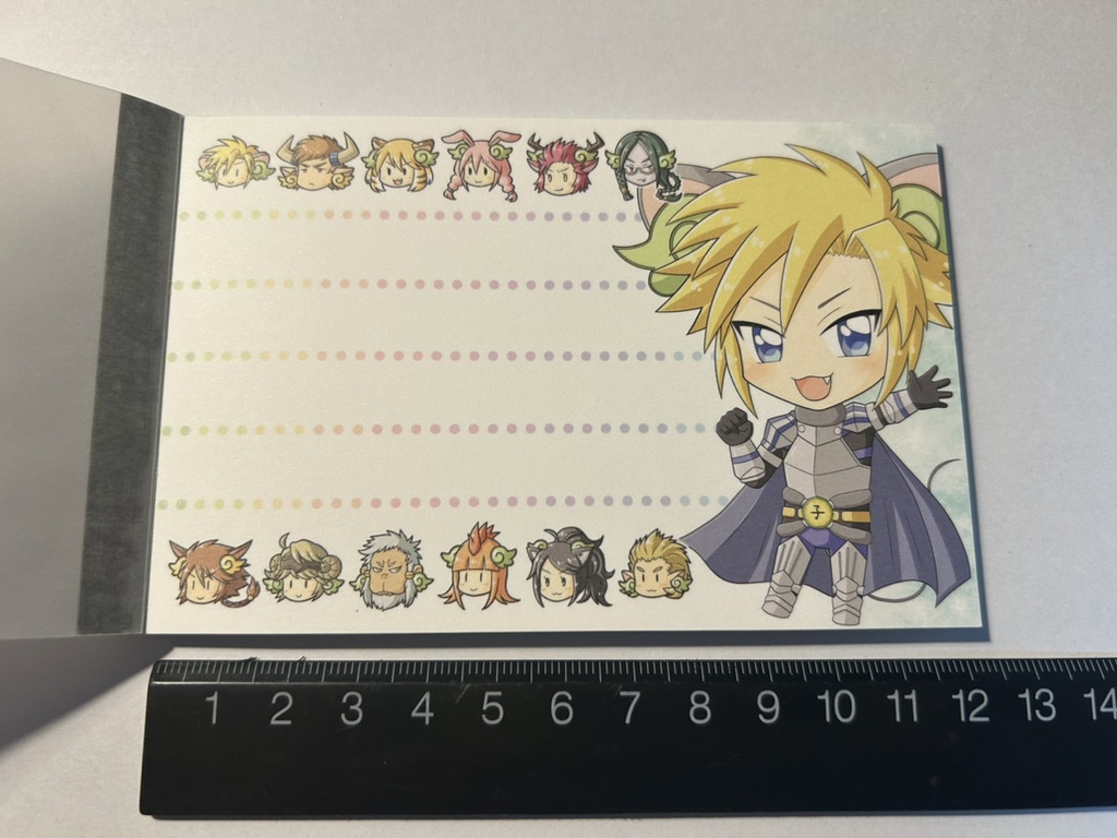 十二獣グッズ各種【ライフメモ・メモ帳・シール】