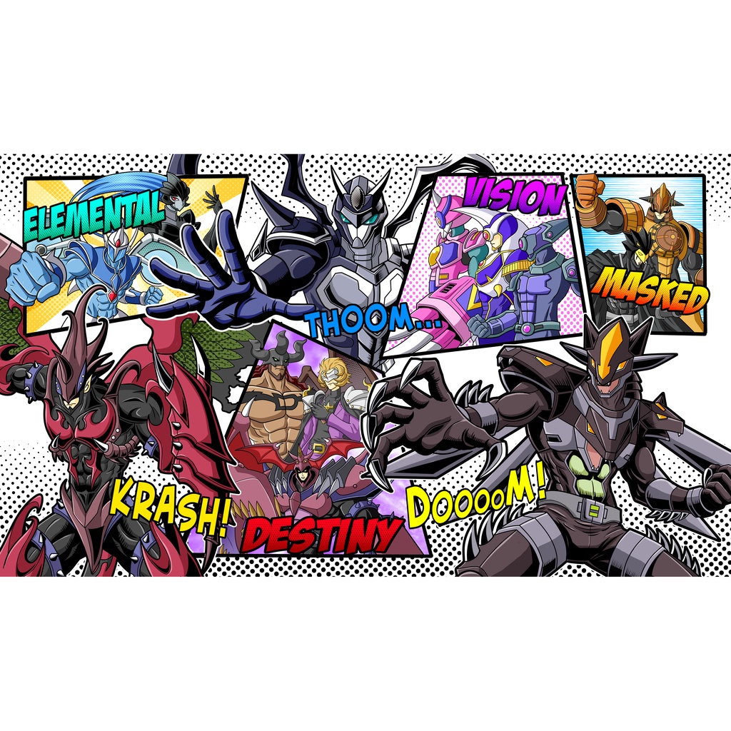 【プレマ】HERO2025秋プレイマット【枠あり/枠なし選択可】