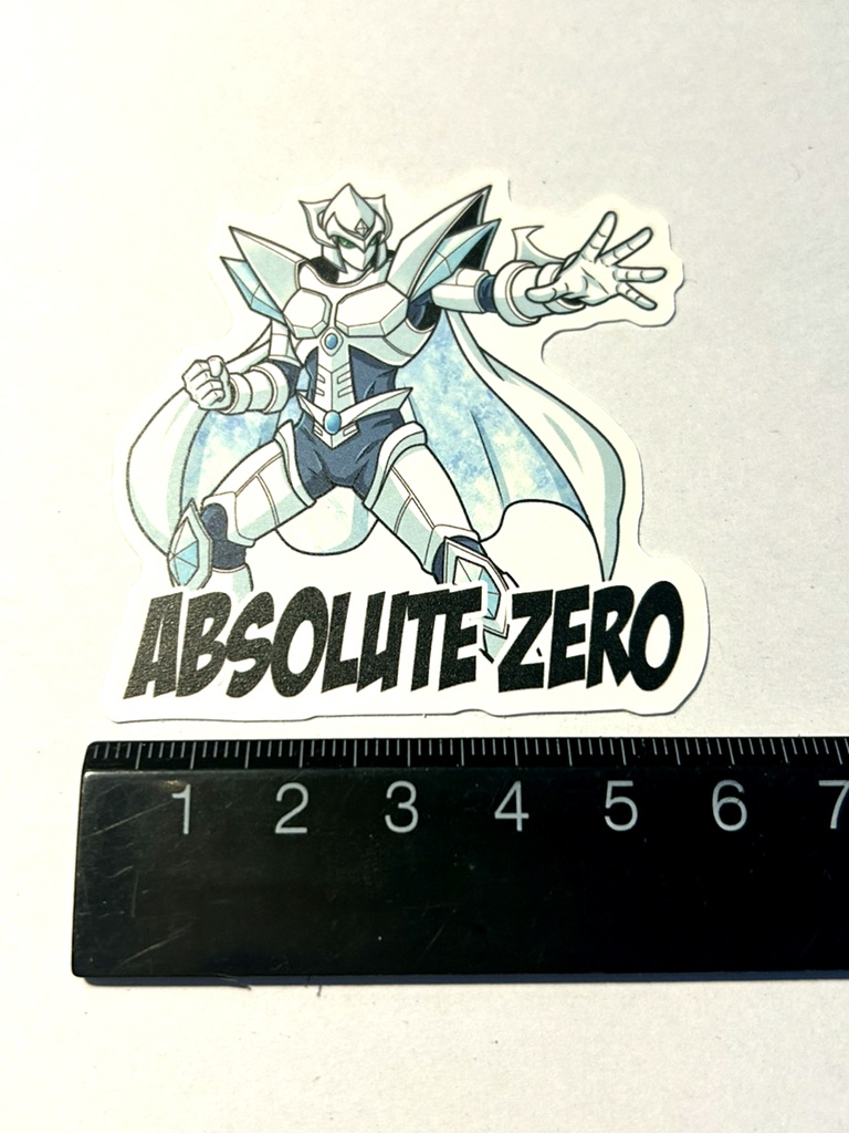 【シール】6属性HEROダイカットステッカー