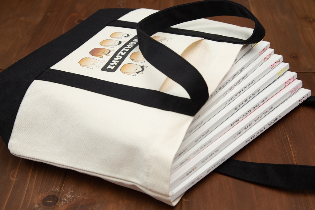 【HQ!!/稲荷崎】もちぎつね🦊キャンパストートバッグ