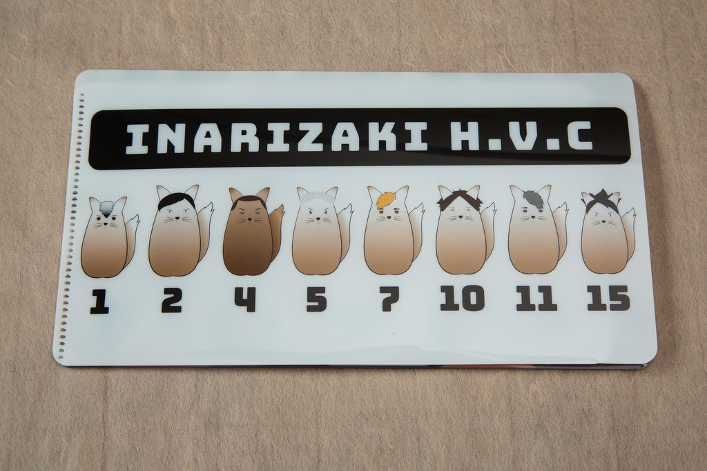 【HQ!!/稲荷崎】もちぎつね🦊マスク&ポケットティッシュケース