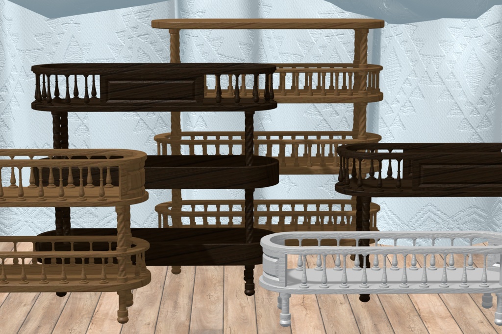 EntyuTana-円柱の棚-