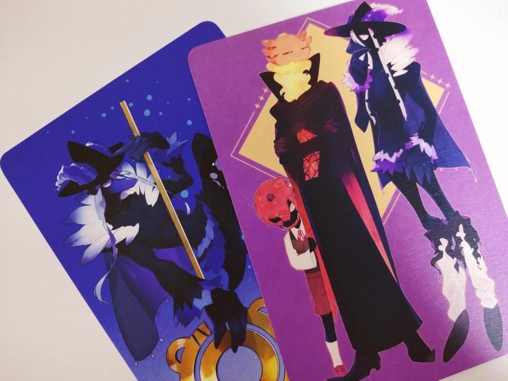 創作人外 角丸ポストカード