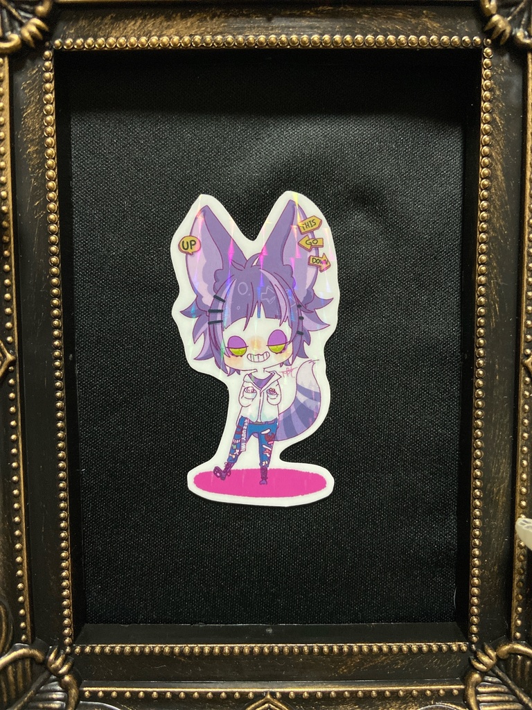 チェーニャ　ホログラムステッカー