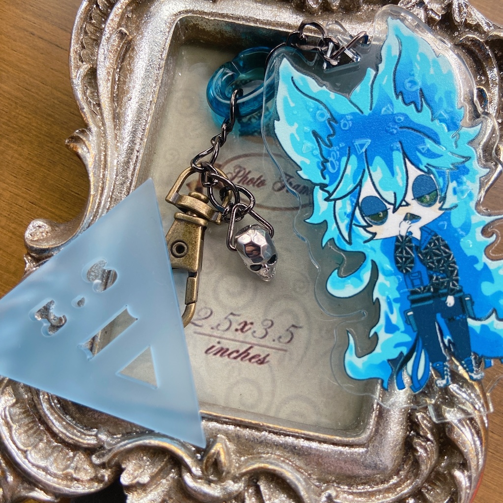 猫イデア アクキーチャーム付きアクスタ