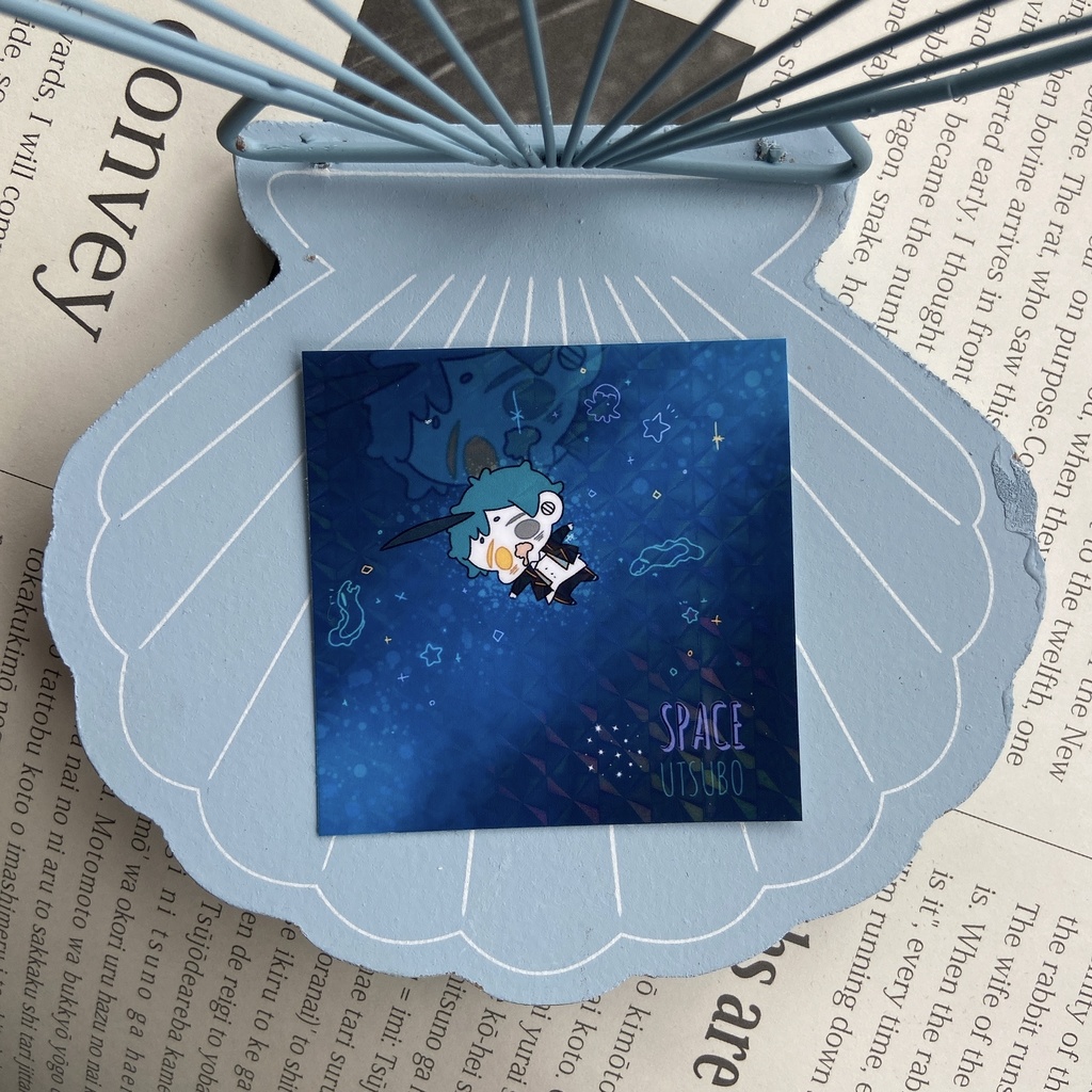 スペースフロイド　ホログラムステッカー