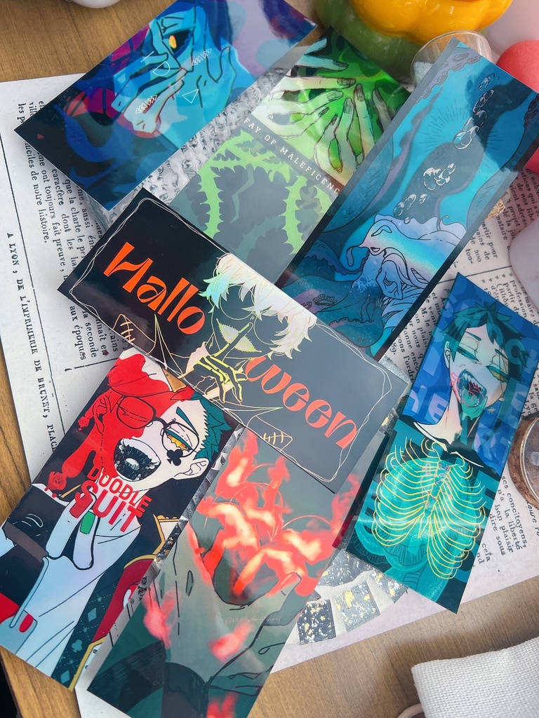 長方形オーロラステッカー