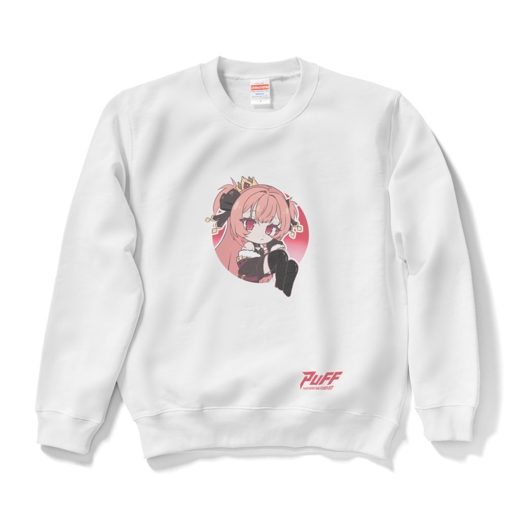 スウェット-ホワイト(紅玉カレンB)