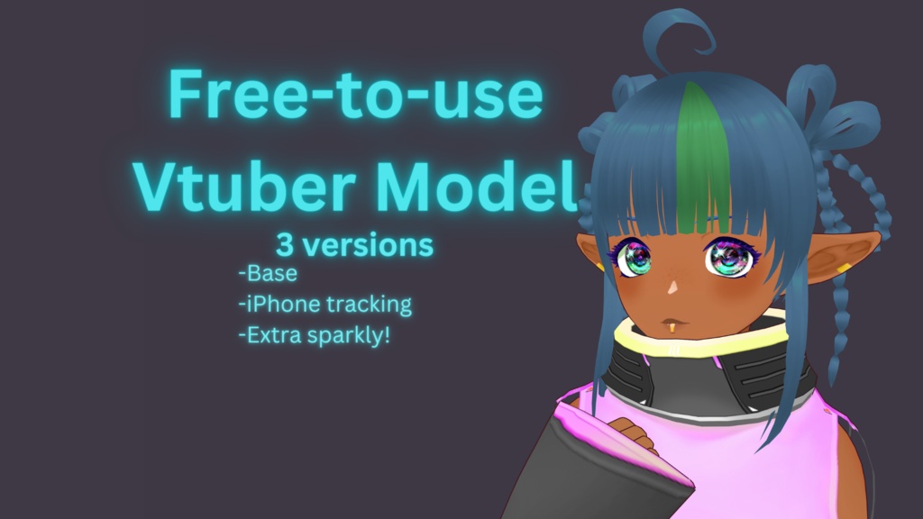 Free-to-use Vtuber Model