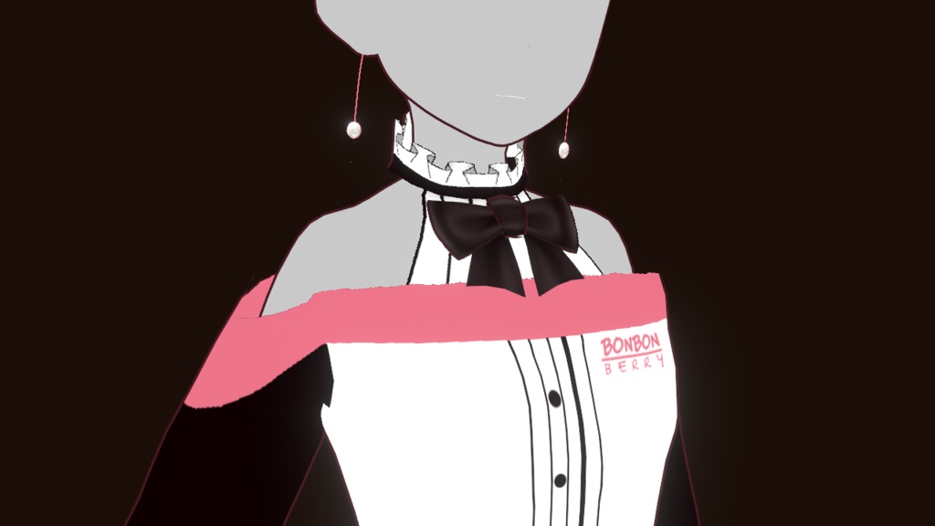 OUTFIT ONLY【VRoid製アバター】Kasane Teto Symphony Outfit