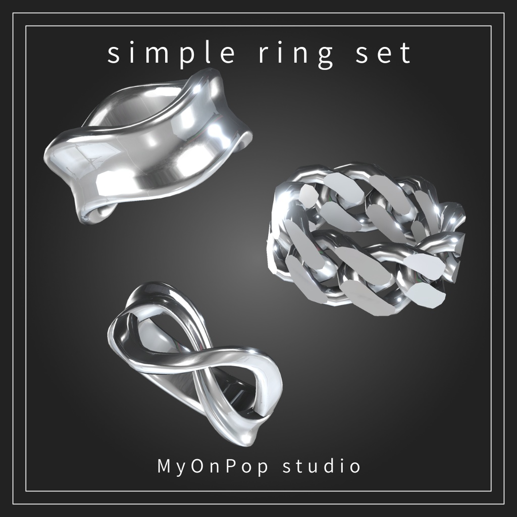 【VRChat】simple ring set