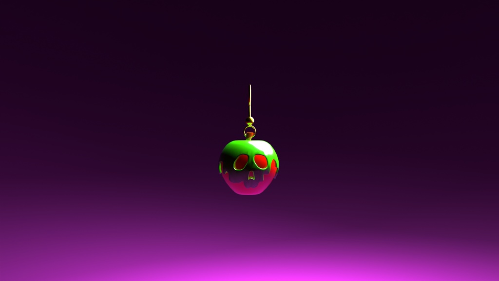 毒林檎のピアス