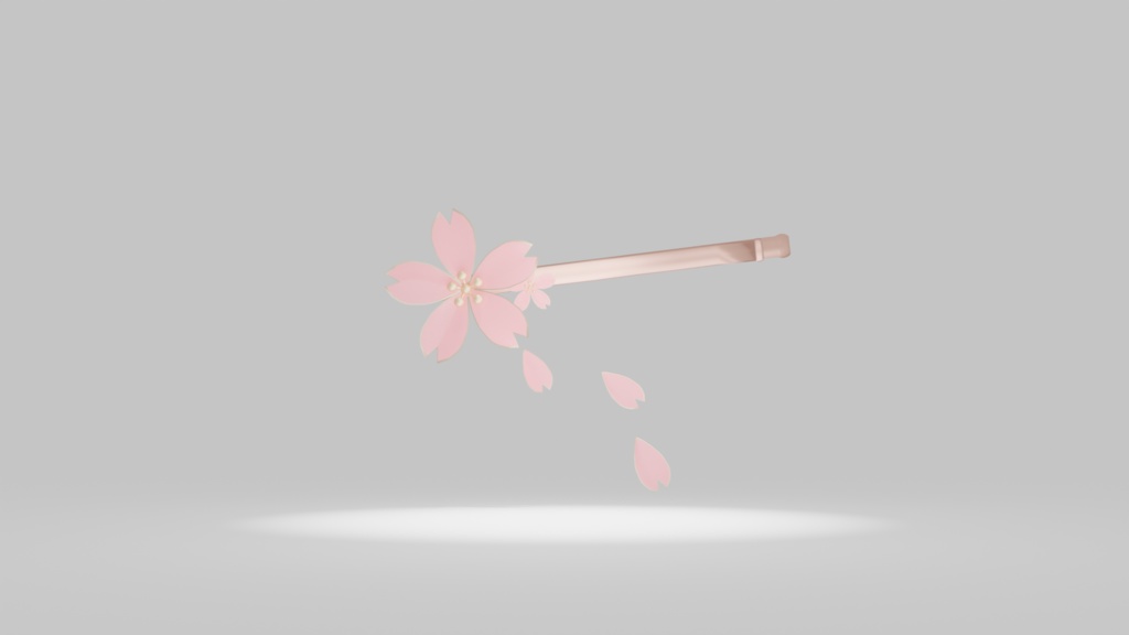 桜ヘアピン