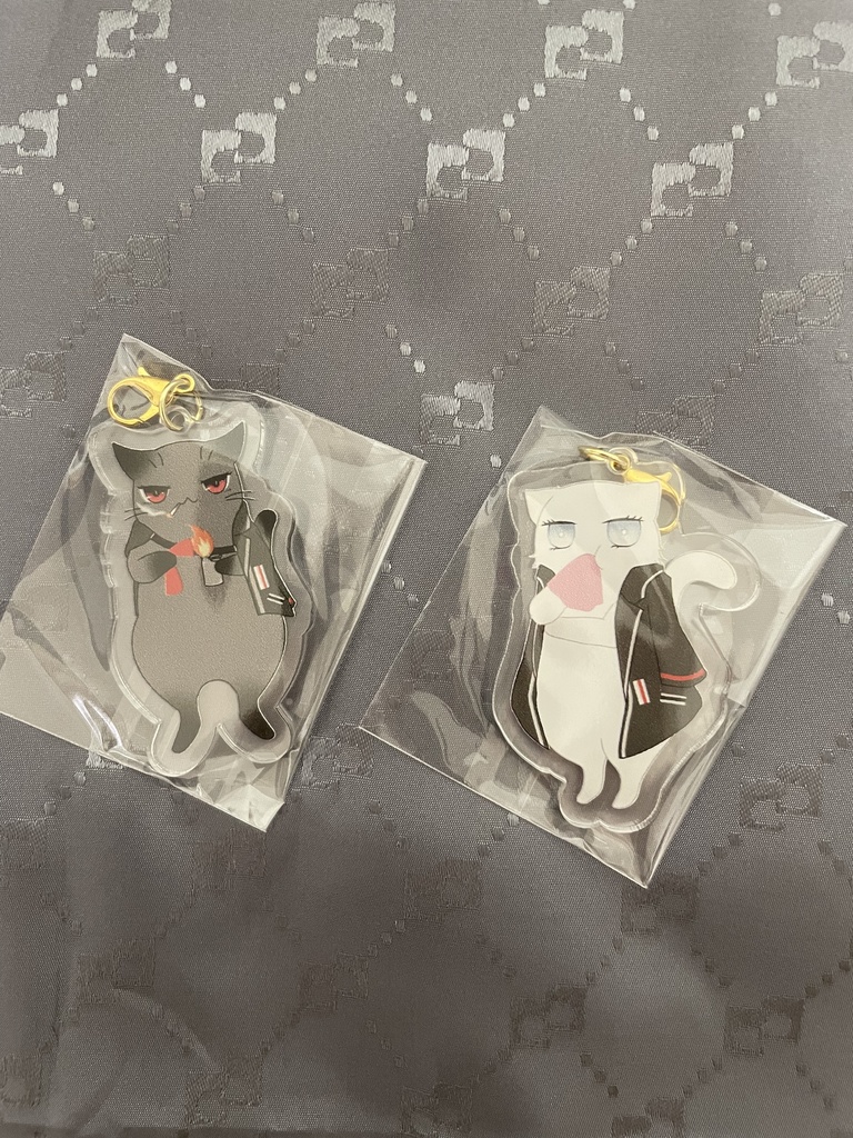 囚人ネコアクキー