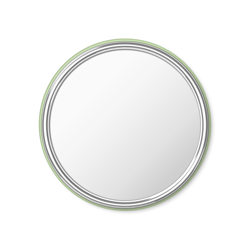 おさるのいただきます缶ミラー