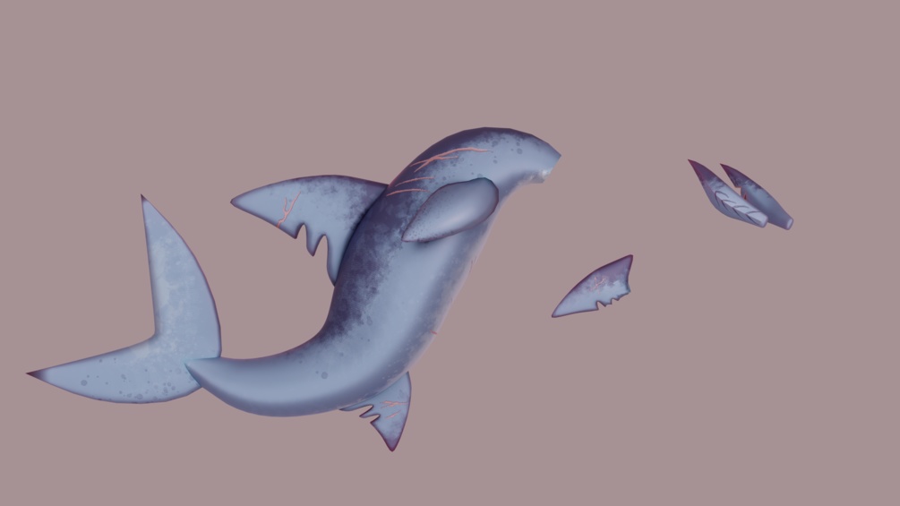 3Dモデル|サメキット Shark Kit
