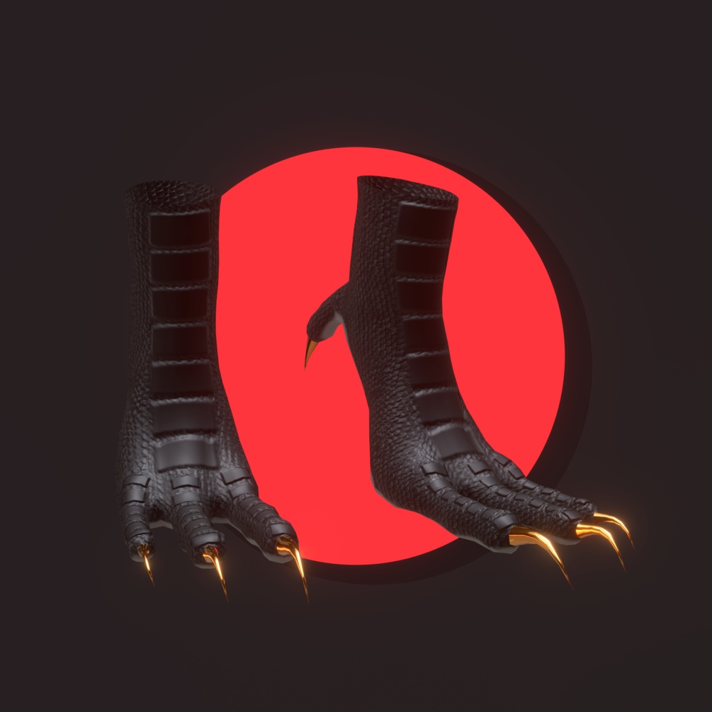 3Dモデル|ドラゴンセット Dragon Set