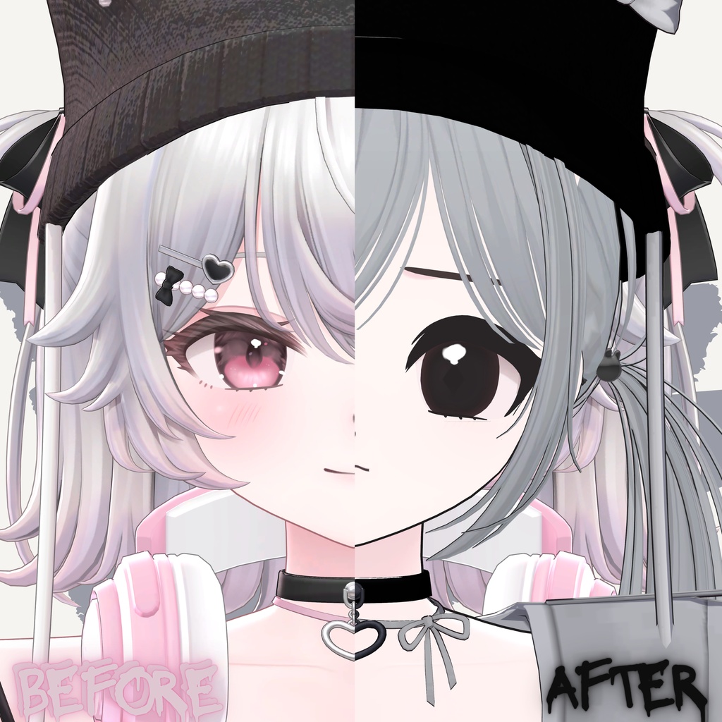 【Lunary】yamiyamu Makeup&eyetexture&BlendShape