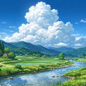 夏の効果音素材集-川とセミの長時間SE-